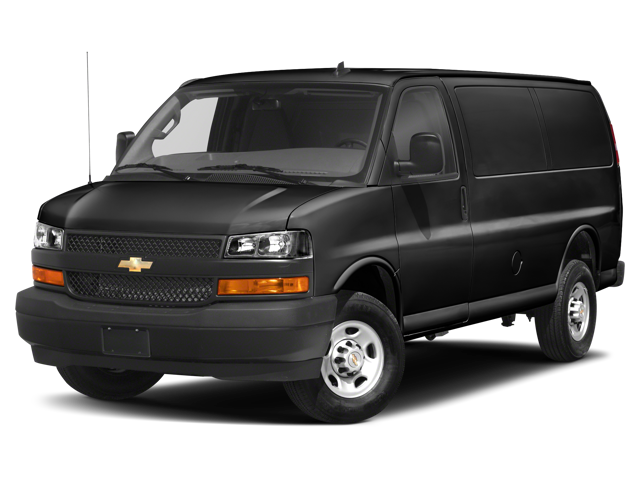 Chevrolet Cargo Express van in black
