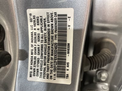 2019 Honda Civic Sport