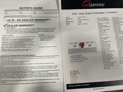 2021 Jeep Grand Cherokee L Overland