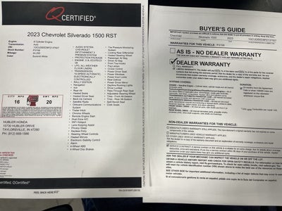 2023 Chevrolet Silverado 1500 RST