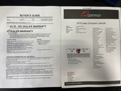 2019 Jeep Compass Latitude