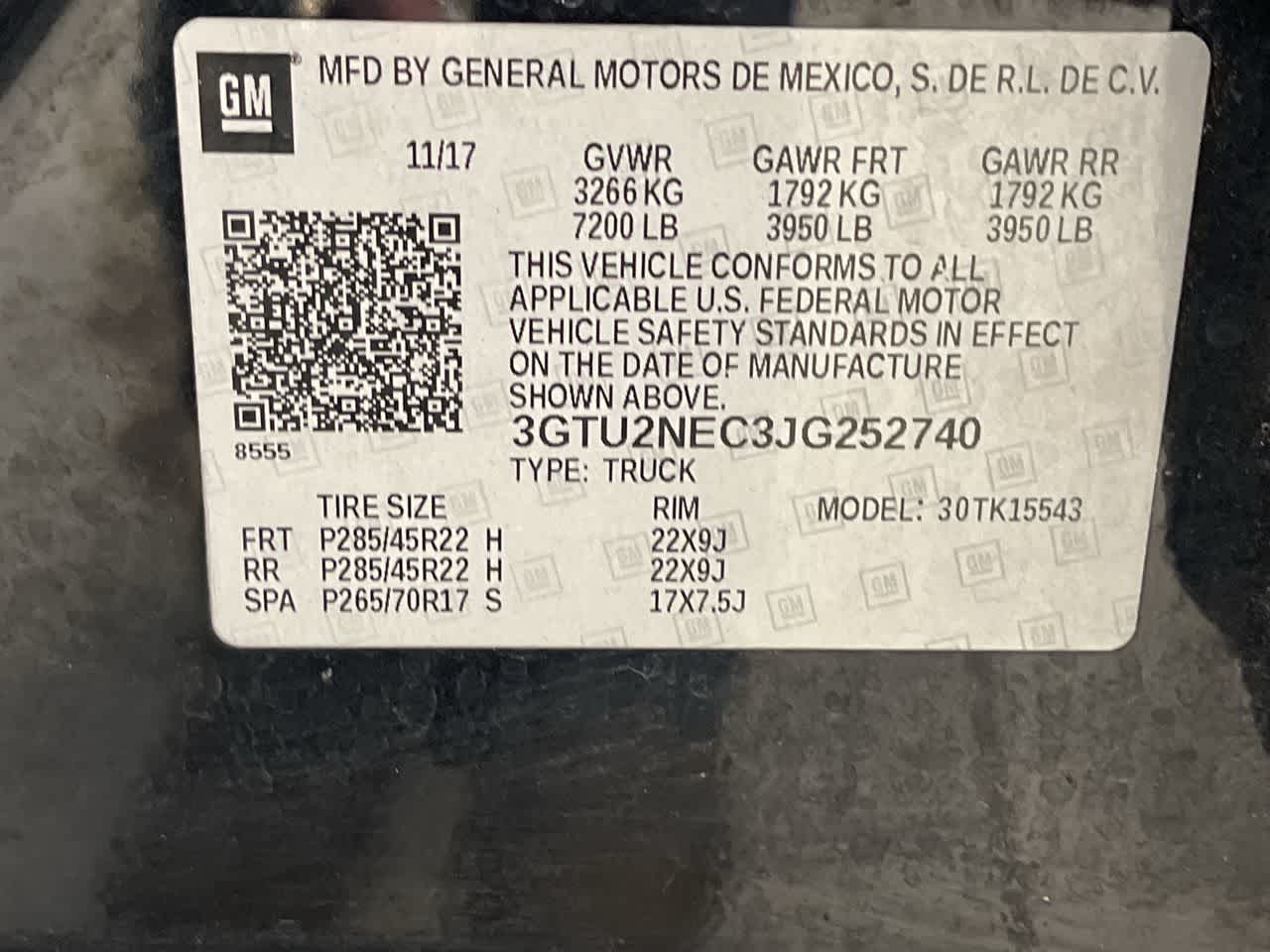 2018 GMC Sierra 1500 SLT