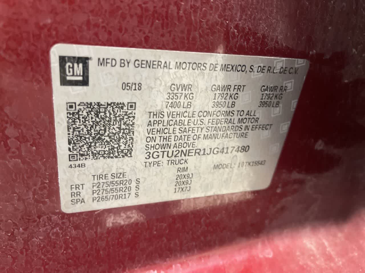 2018 GMC Sierra 1500 SLT