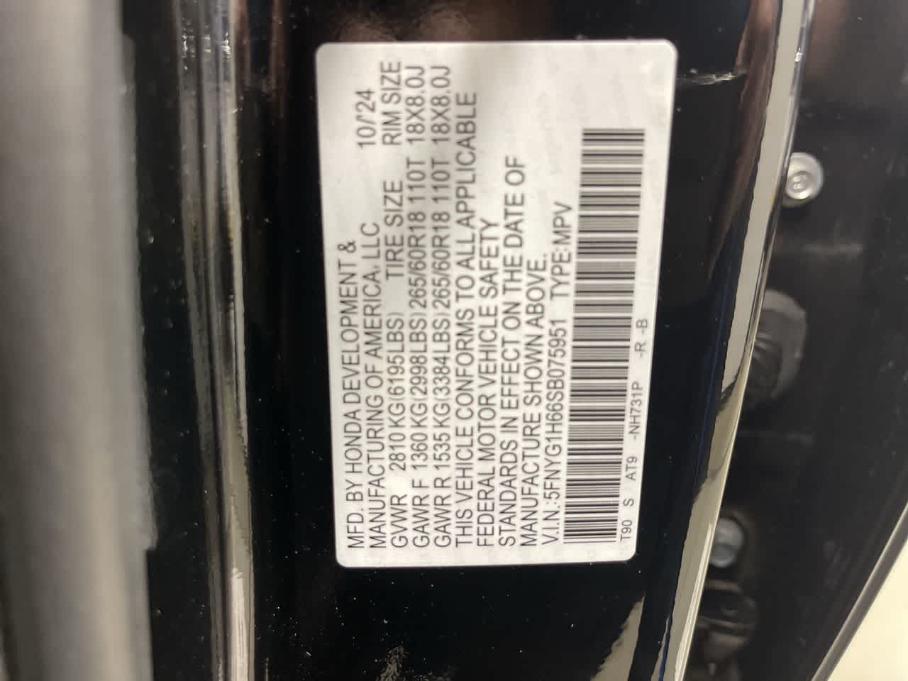 2025 Honda Pilot TrailSport