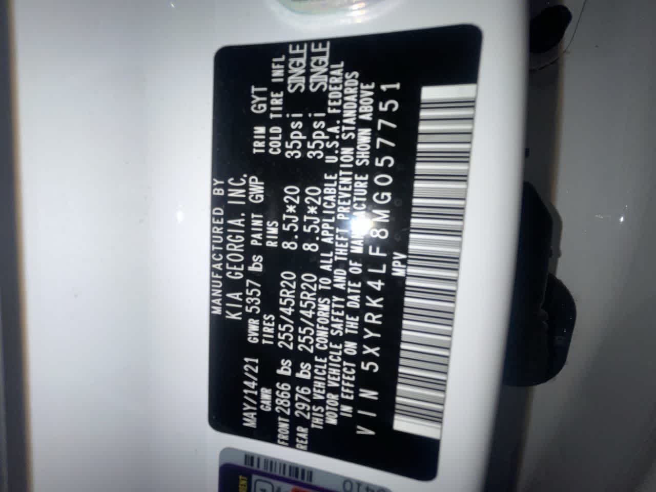 2021 Kia Sorento SX Prestige