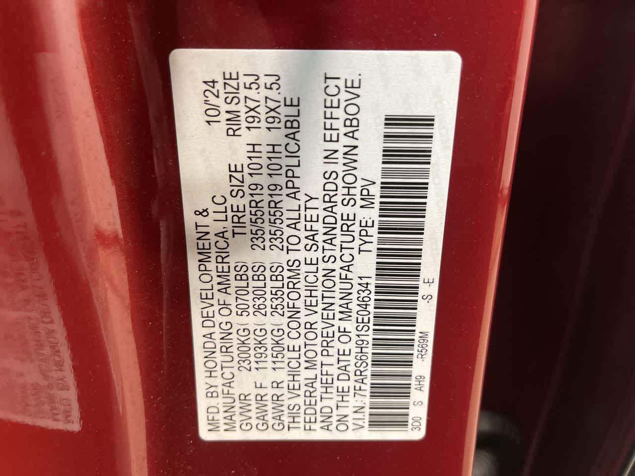2025 Honda CR-V Hybrid Sport Touring