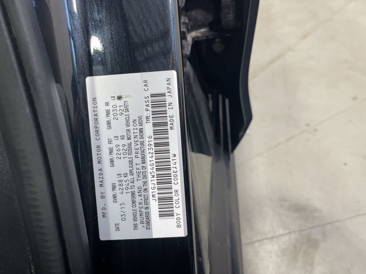2016 Mazda Mazda6 i Grand Touring
