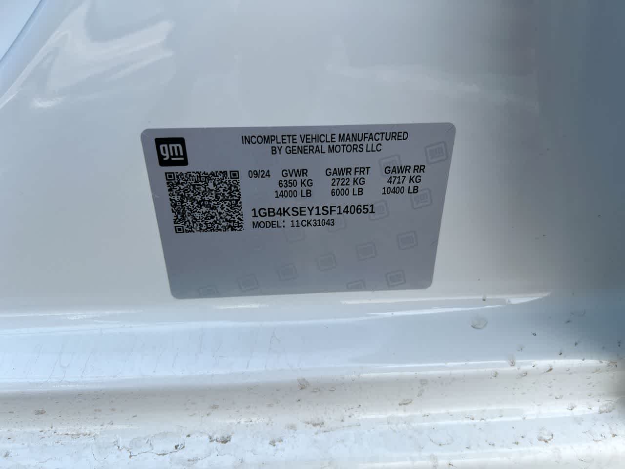 2025 Chevrolet Silverado 3500 HD Chassis Cab Work Truck