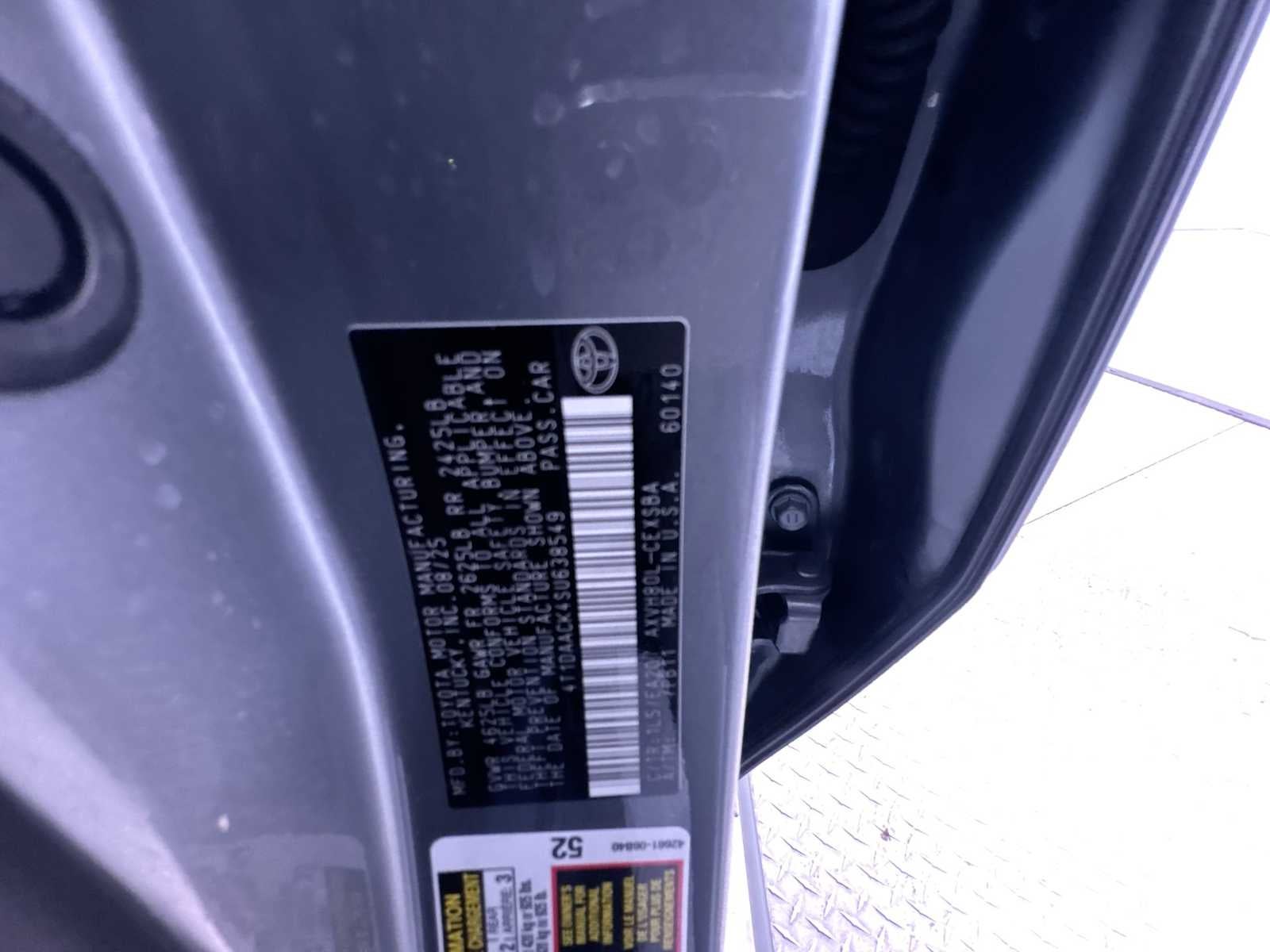 2025 Toyota Camry SE