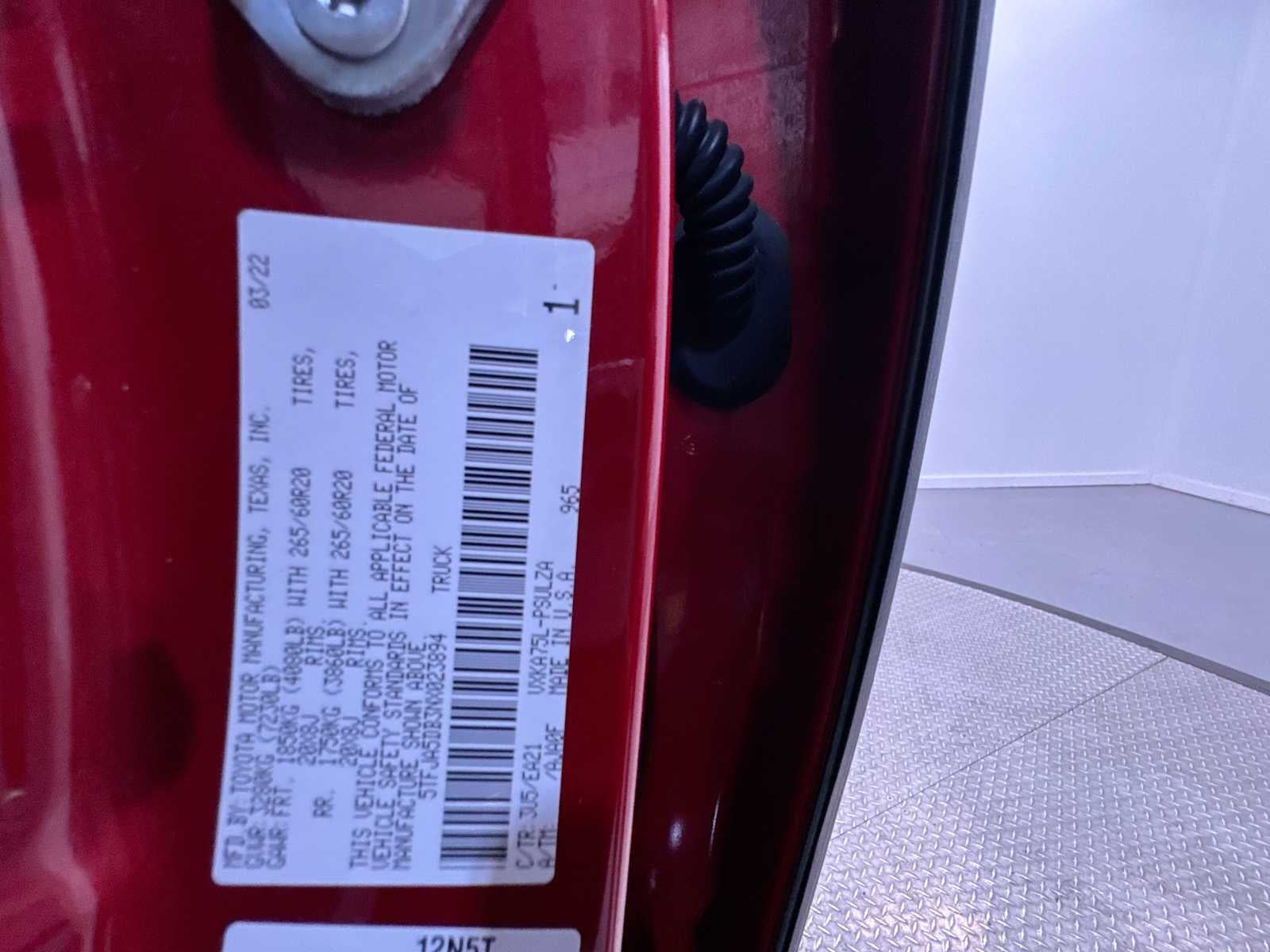 2022 Toyota Tundra Limited