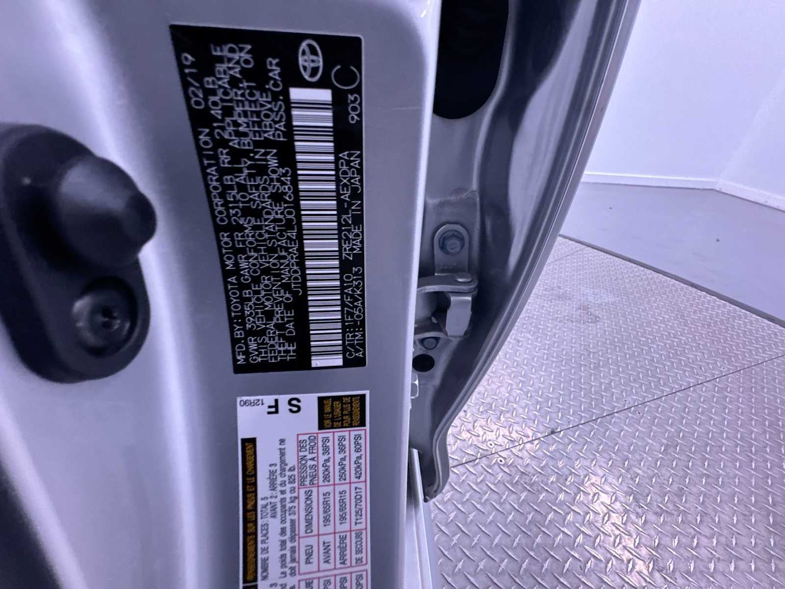 2020 Toyota Corolla L