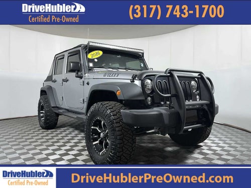 2016 Jeep Wrangler Unlimited Willys Wheeler