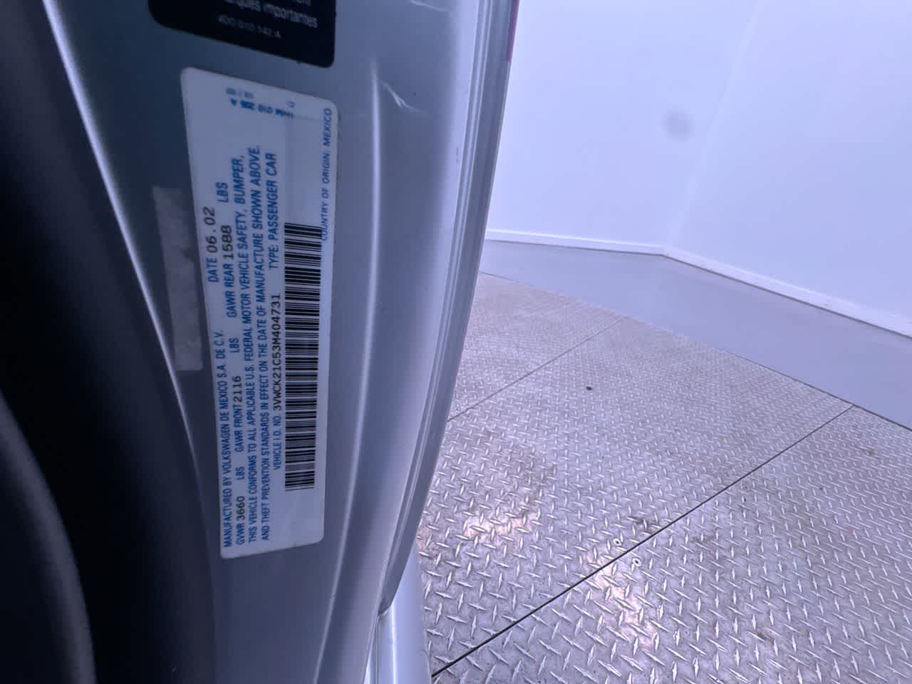 2003 Volkswagen New Beetle GLS