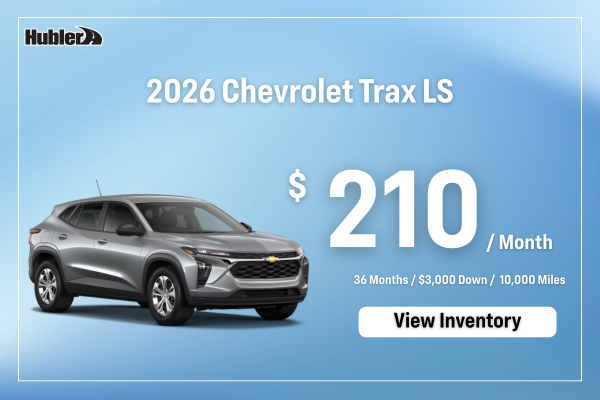 2026 Trax LS Lease Offer $210/mo