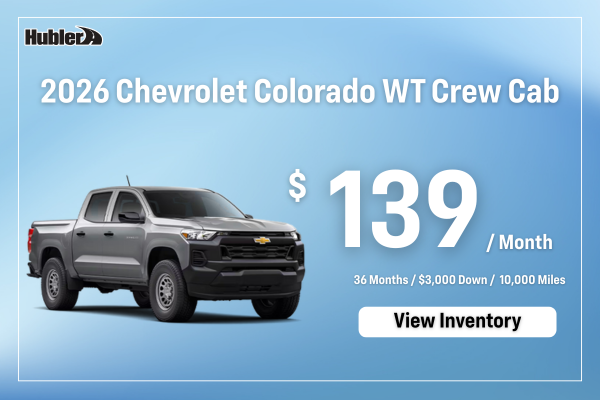 2026 Colorado WT Lease Offer $139/mo