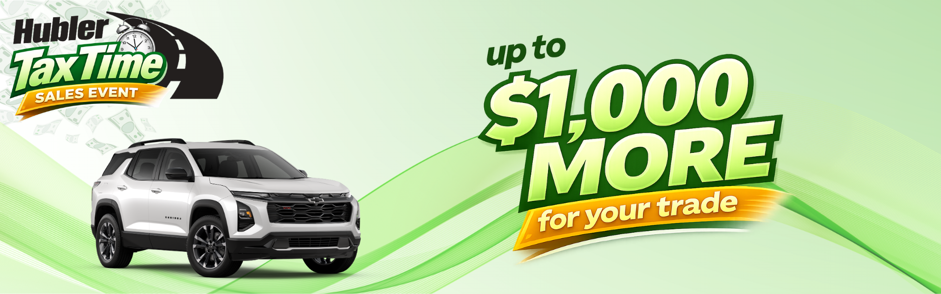 Hubler Chevrolet Inc Tax Time Sales Event