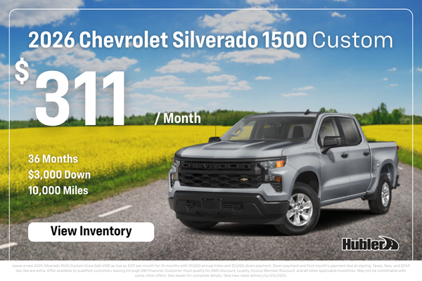 2026 Chevrolet Silverado 1500 custom