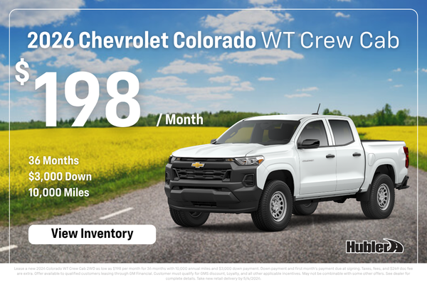 2026 Cevrolet Colorado WT Crew cab